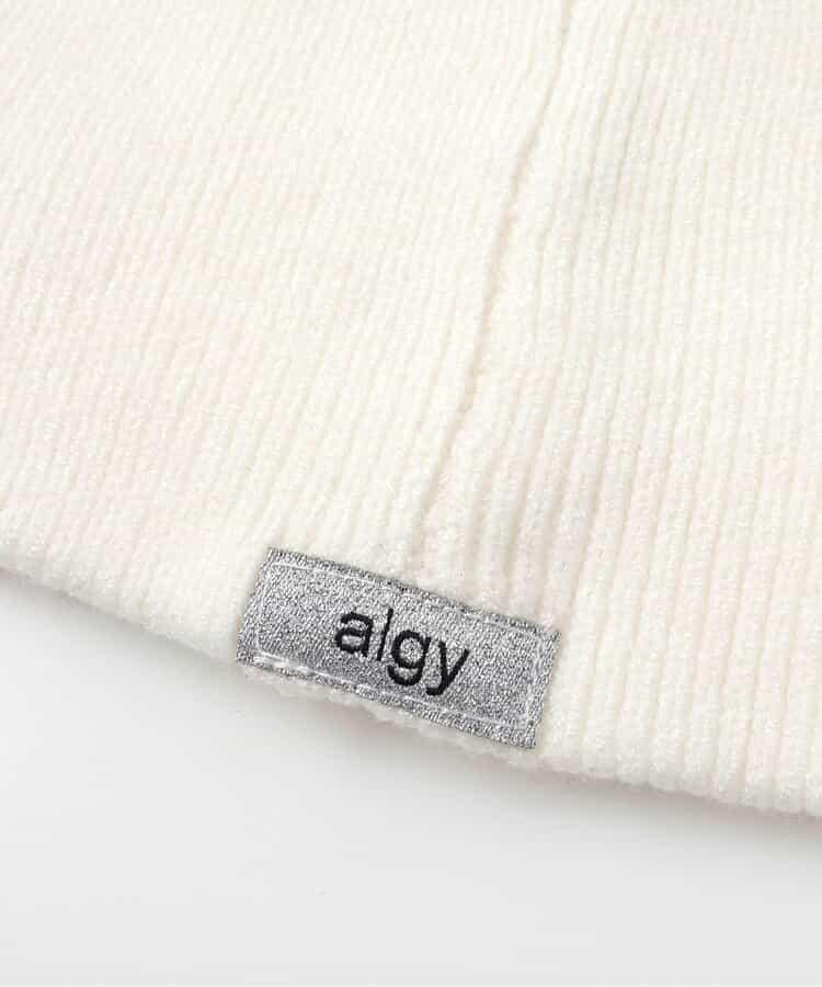 金屬蝴蝶結裝飾 針織帽