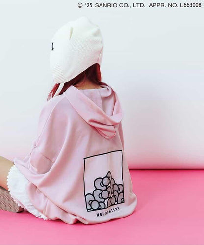Hello Kitty（凱蒂貓） 寬鬆連帽衛衣
