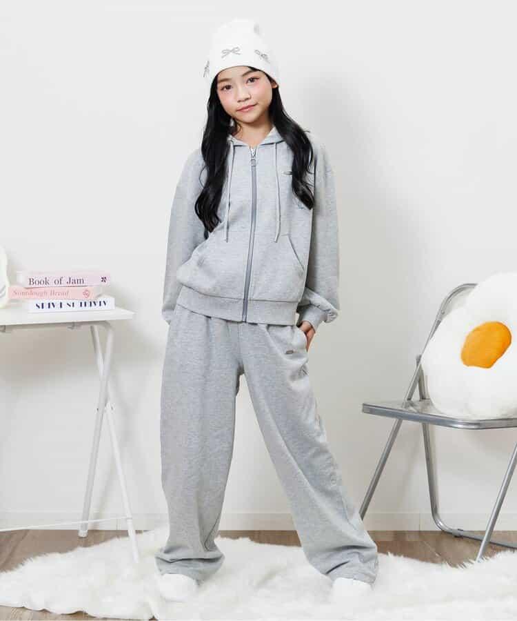 金屬蝴蝶結裝飾 針織帽