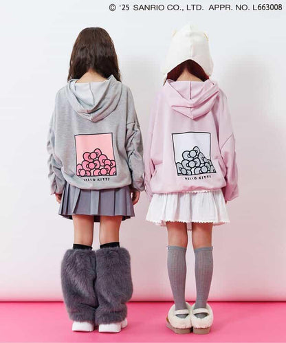 Hello Kitty（凱蒂貓） 寬鬆連帽衛衣
