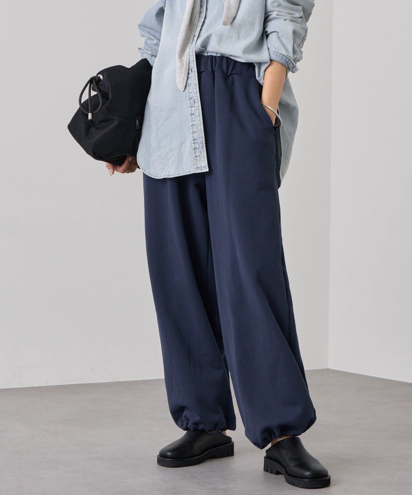 A・MONN.:.(アモン)  WIDE SWEAT PANTS