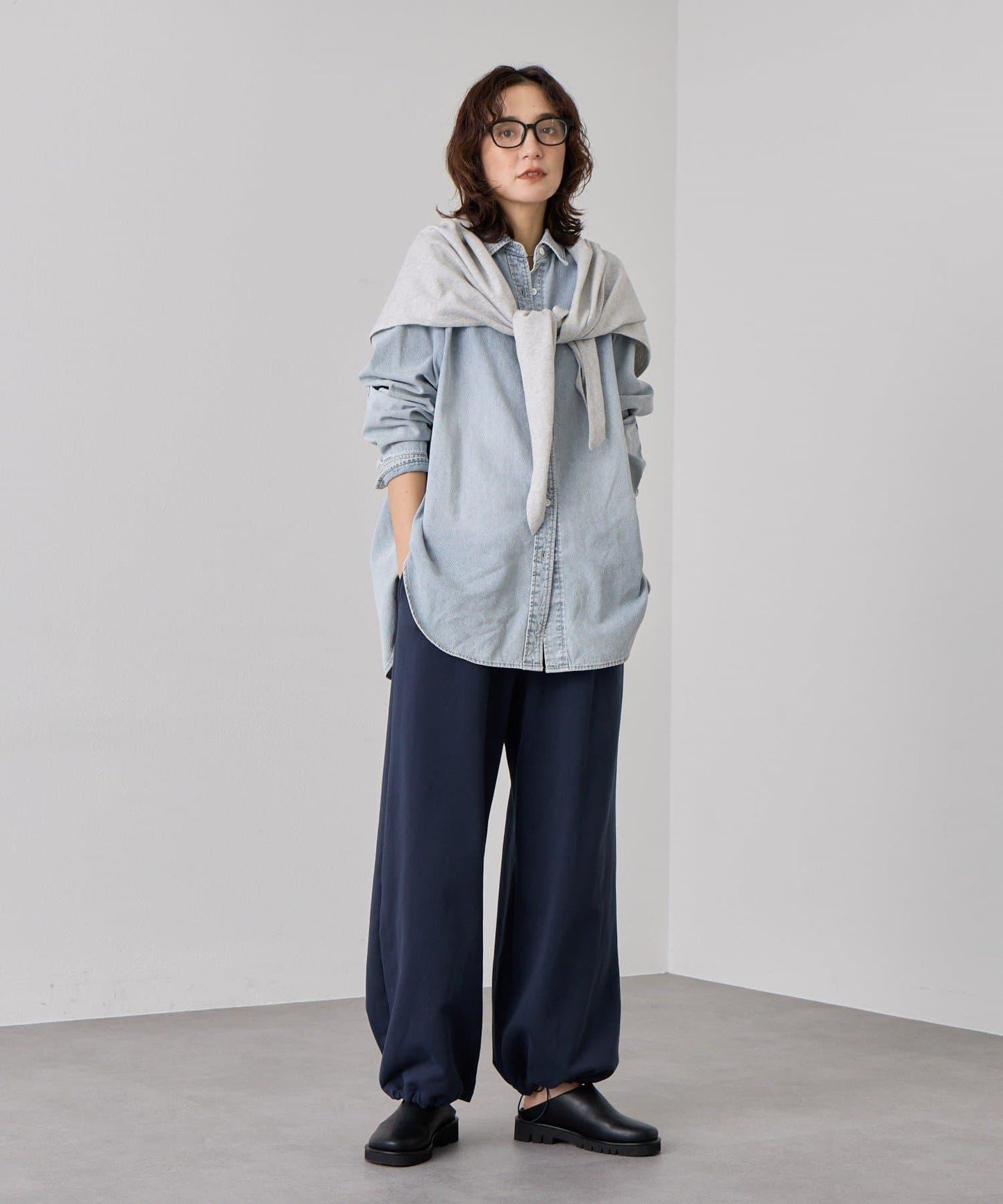A・MONN.:.(アモン)  WIDE SWEAT PANTS