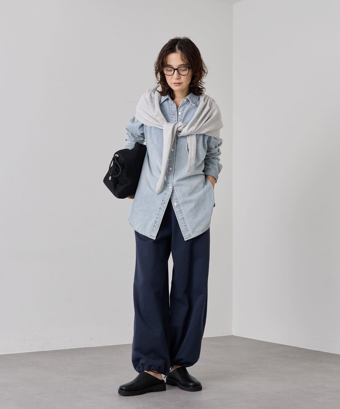 A・MONN.:.(アモン)  WIDE SWEAT PANTS