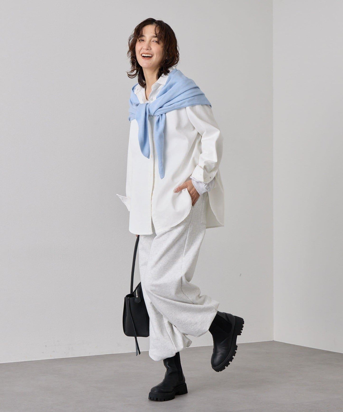 A・MONN.:.(アモン)  WIDE SWEAT PANTS
