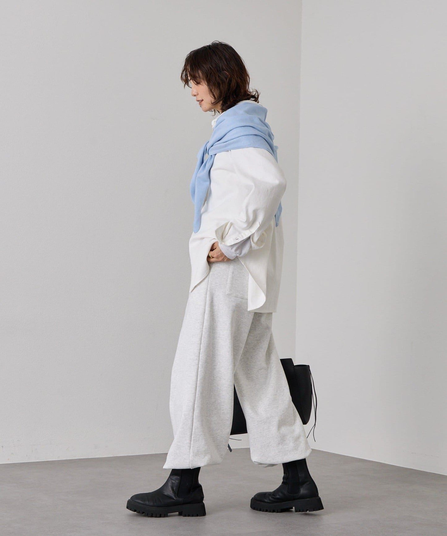 A・MONN.:.(アモン)  WIDE SWEAT PANTS