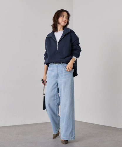 ZIP SWEAT 拉鍊套頭衛衣