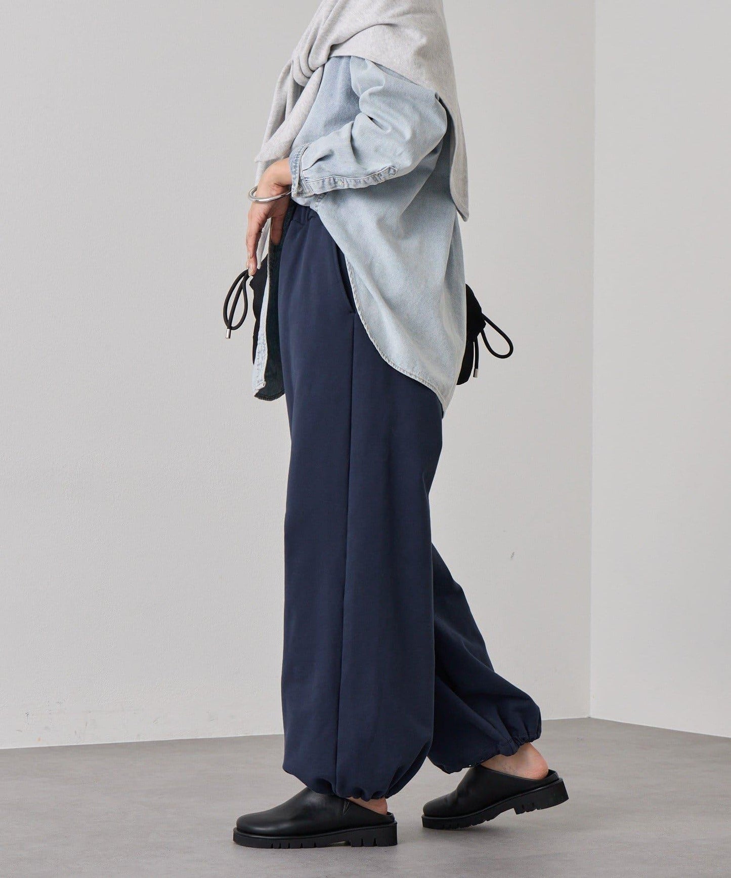 A・MONN.:.(アモン)  WIDE SWEAT PANTS