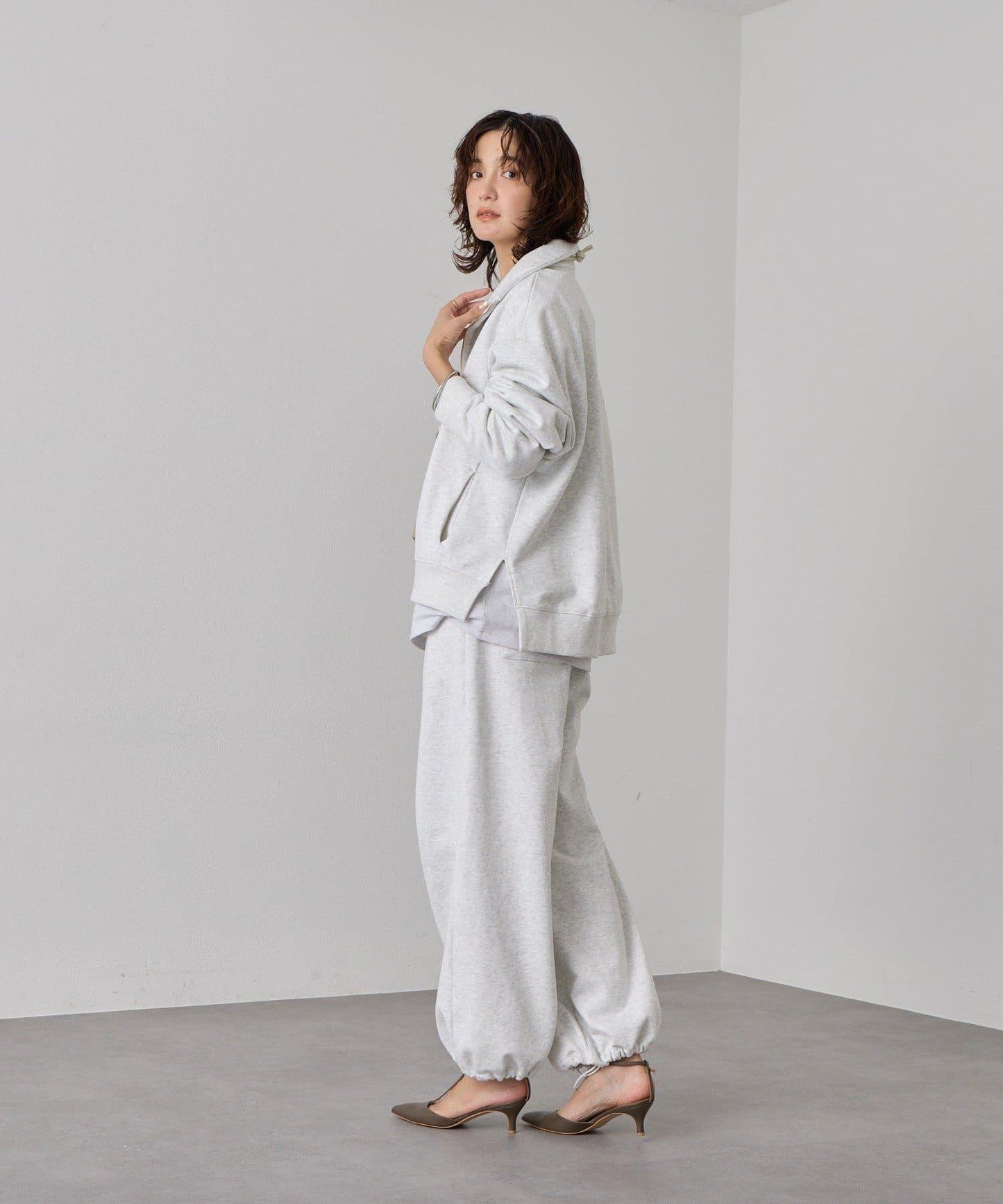 ZIP SWEAT 拉鍊套頭衛衣