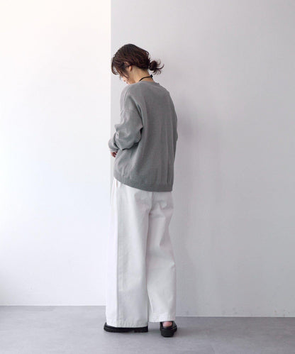 A・MONN.:.(アモン) V領針織套頭衫
