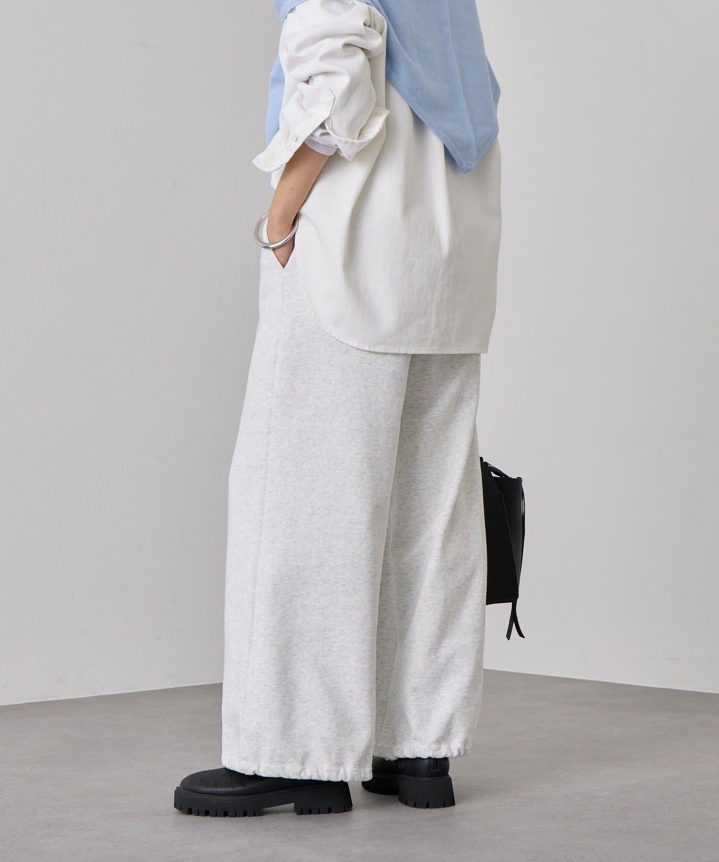A・MONN.:.(アモン)  WIDE SWEAT PANTS