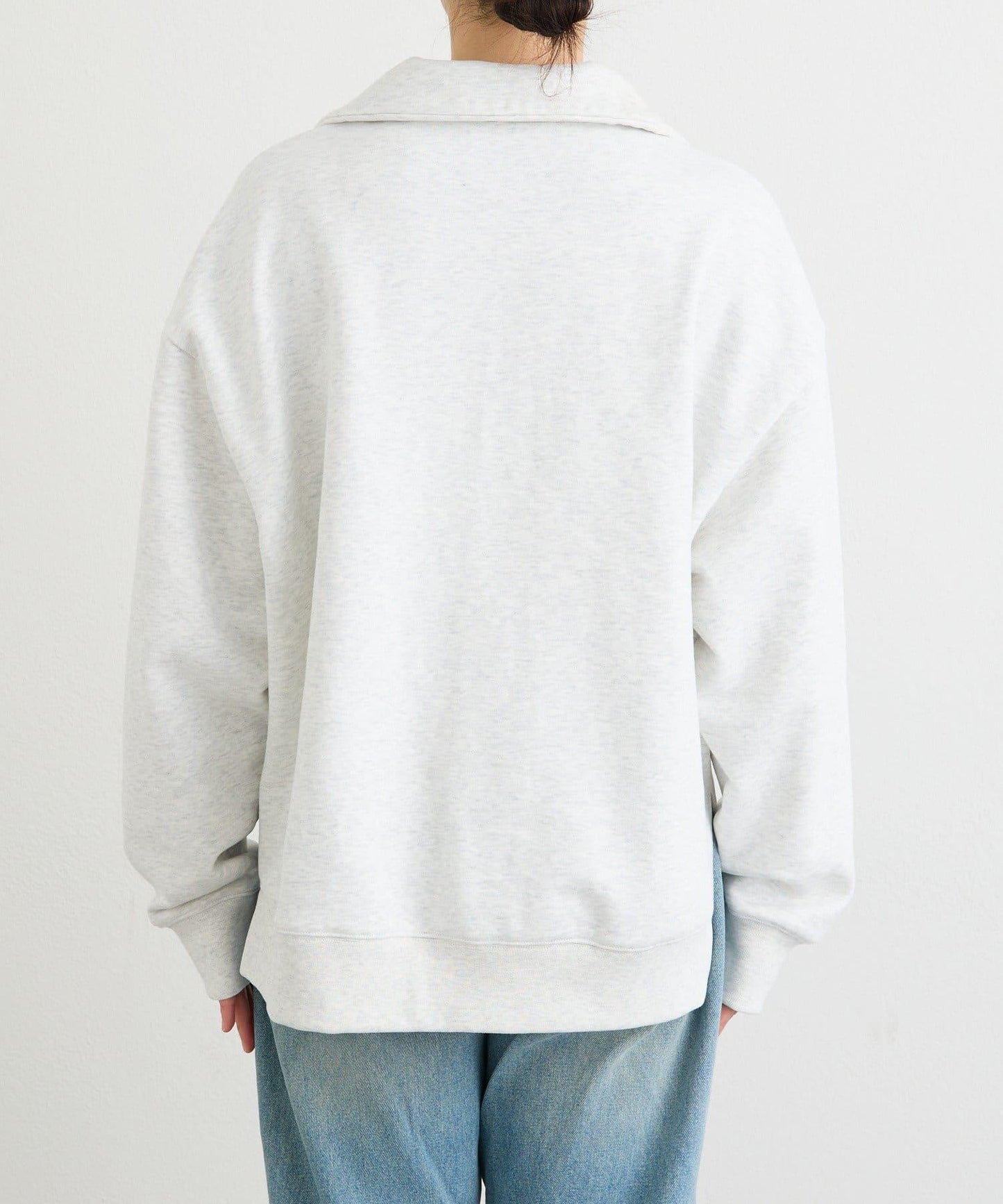 ZIP SWEAT 拉鍊套頭衛衣