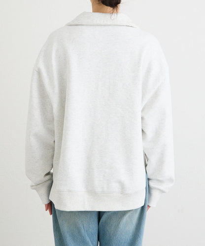 ZIP SWEAT 拉鍊套頭衛衣