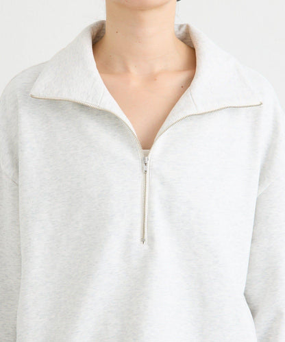 ZIP SWEAT 拉鍊套頭衛衣