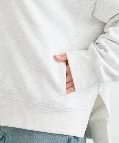 ZIP SWEAT 拉鍊套頭衛衣