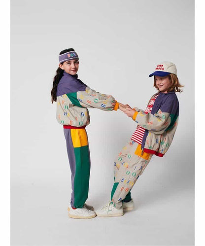 colorblock jogging 長褲 兒童款