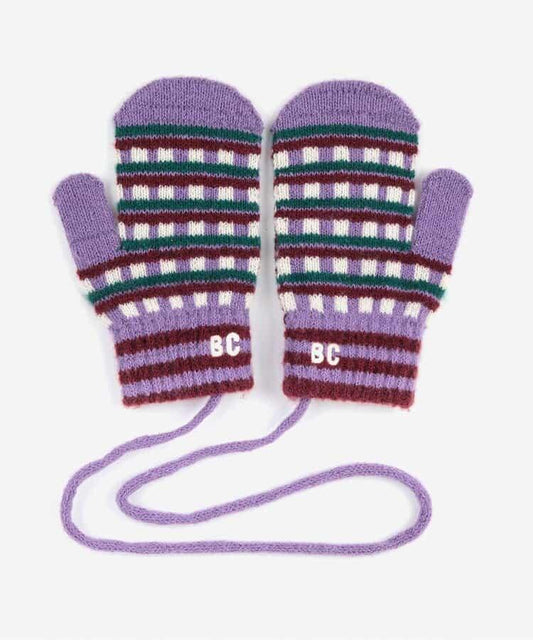 jacquard mittens 嬰兒連指手套