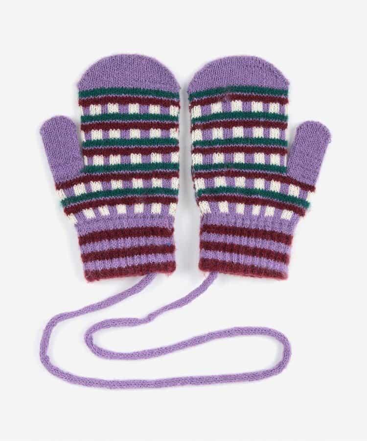 jacquard mittens 嬰兒連指手套