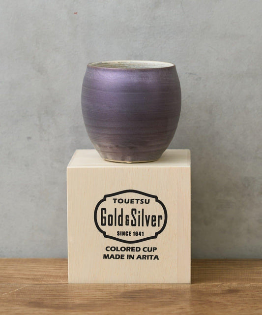 coral 霧面金短款杯