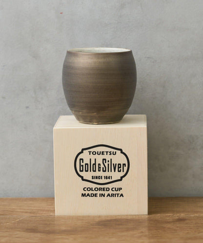 coral 霧面金短款杯