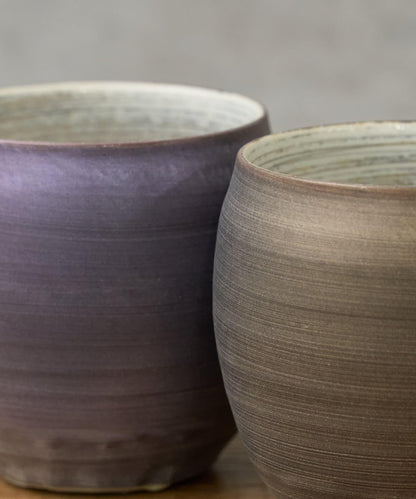 coral 霧面金短款杯