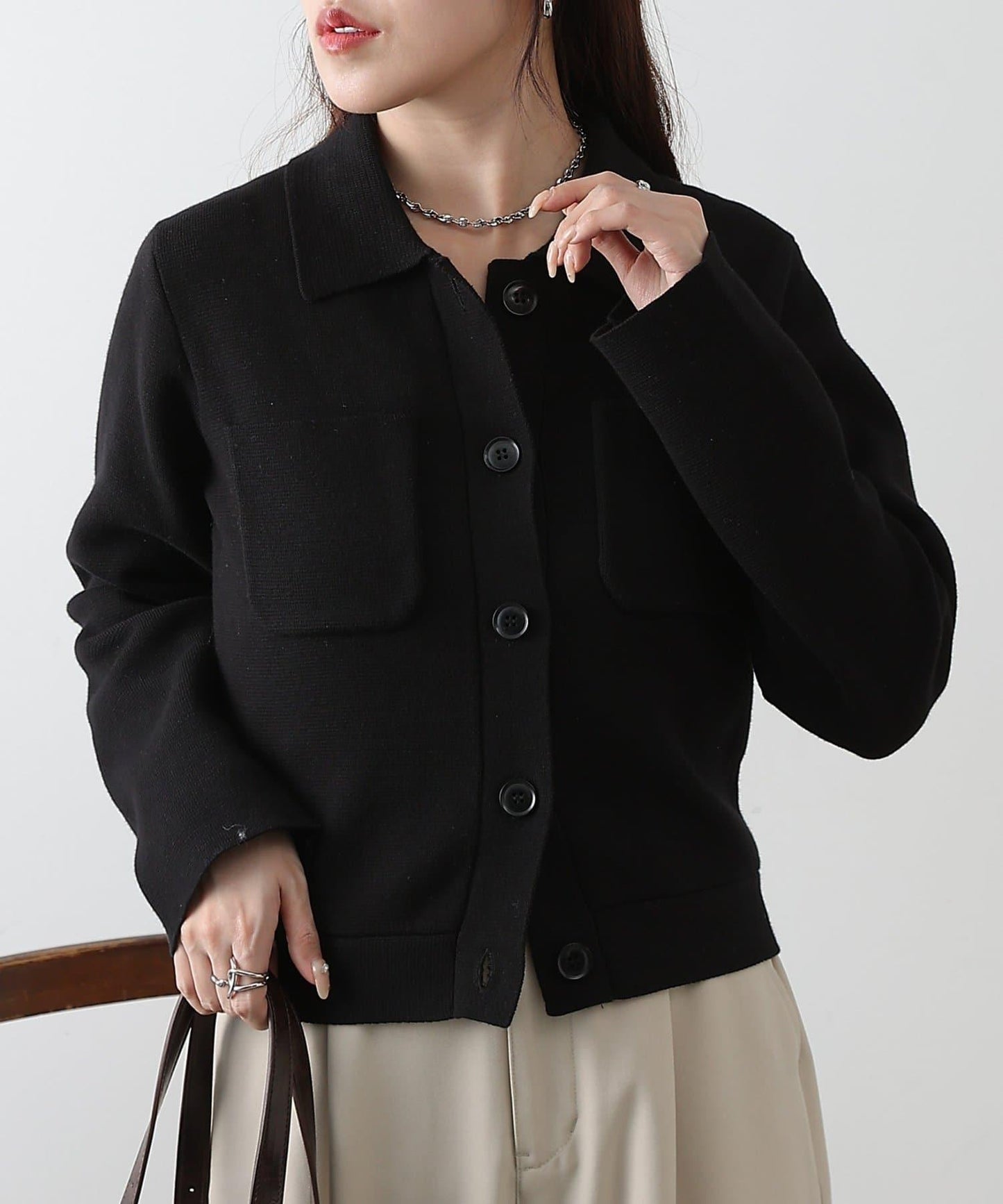 針織夾克