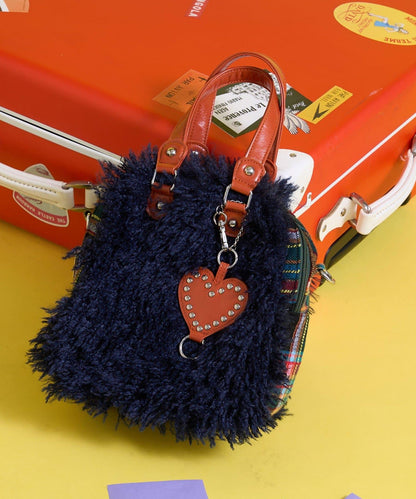 Me+Me 心形吊墜裝飾 毛絨 波士頓包