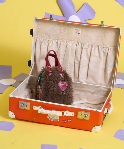 Me+Me 心形吊墜裝飾 毛絨 波士頓包