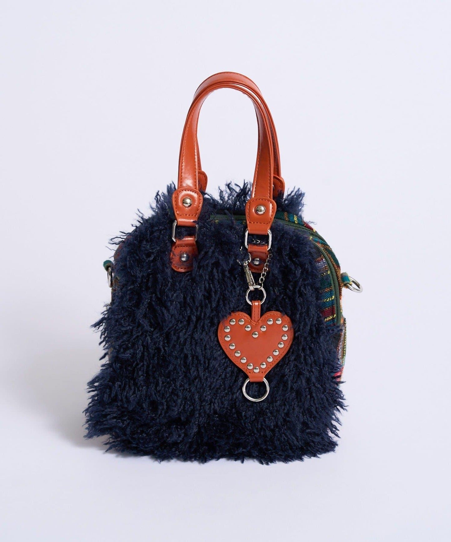 Me+Me 心形吊墜裝飾 毛絨 波士頓包