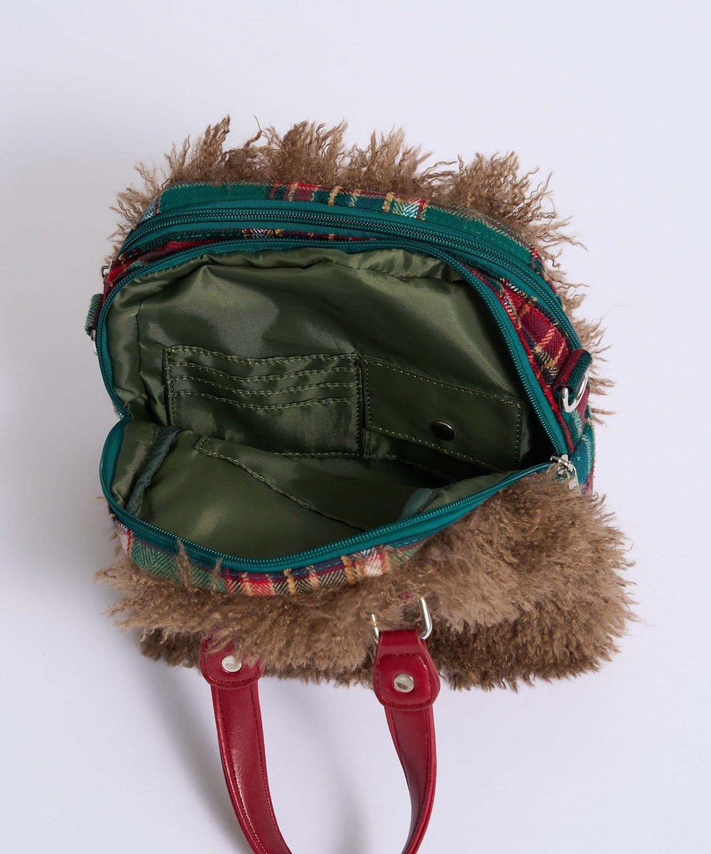 Me+Me 心形吊墜裝飾 毛絨 波士頓包