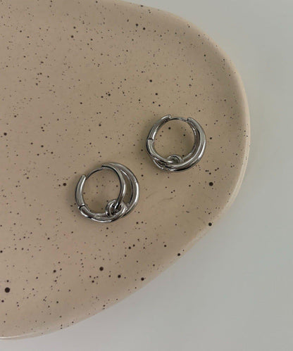 GOLDY 結飾圓環耳釘