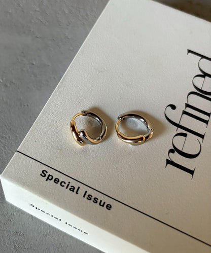 GOLDY/ゴールディ 組合一鍵式圈環耳環