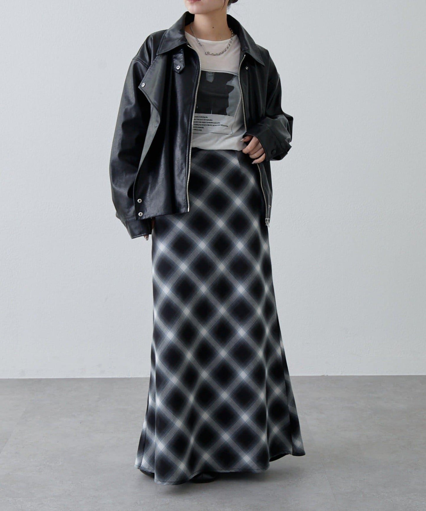 透紗照片圖案長袖T恤