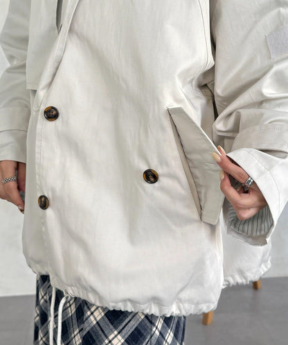 中長款 mod風風衣
