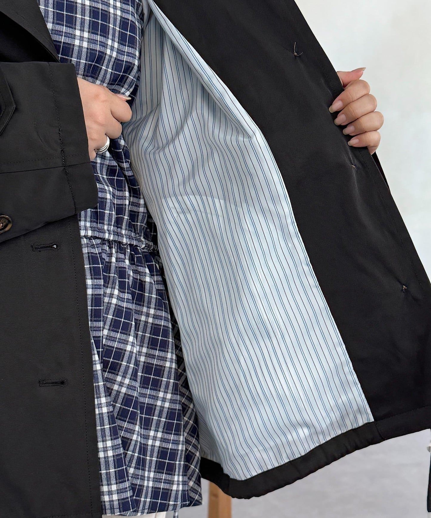 中長款 mod風風衣