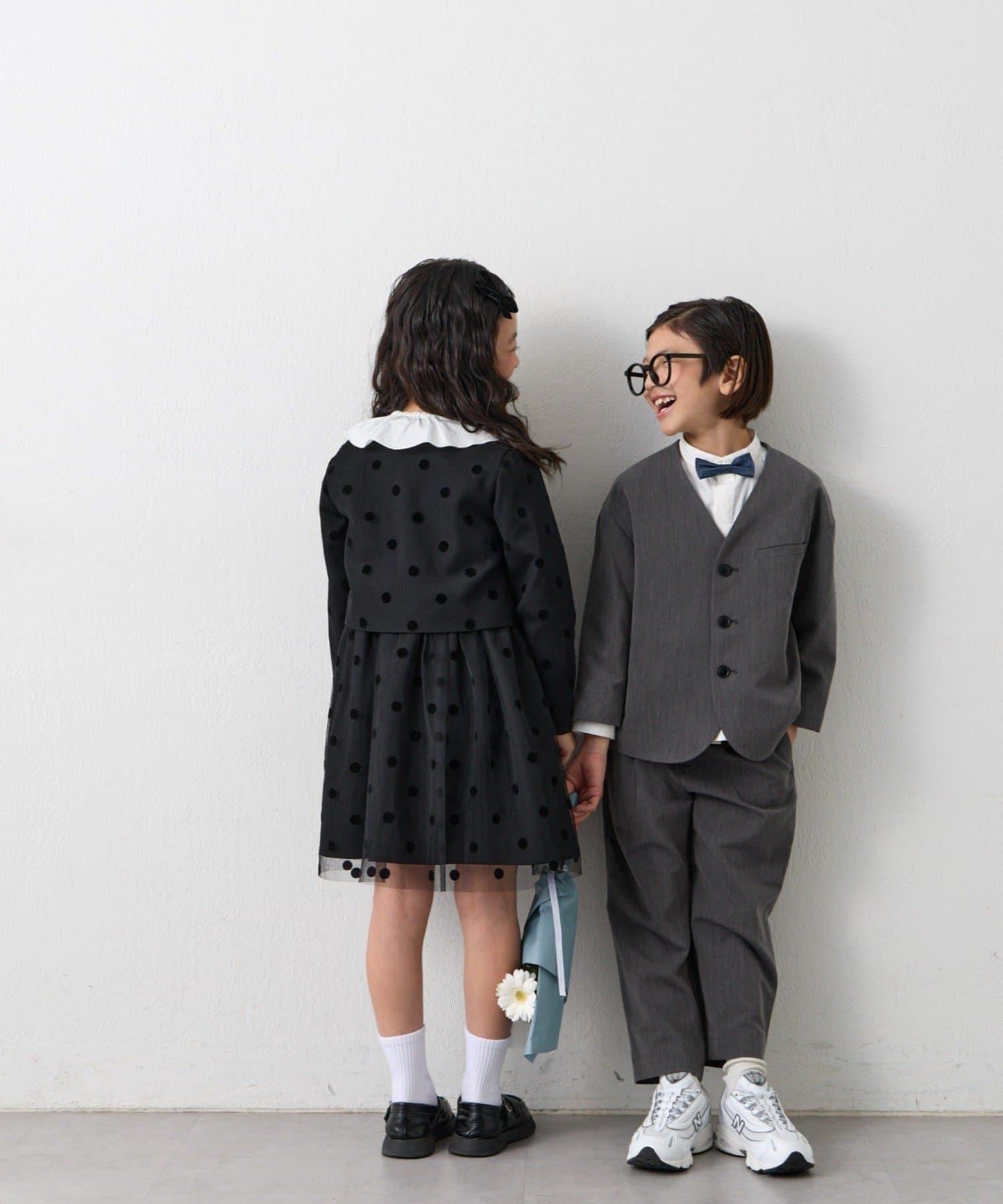 兒童禮服風夾克褲裝套裝