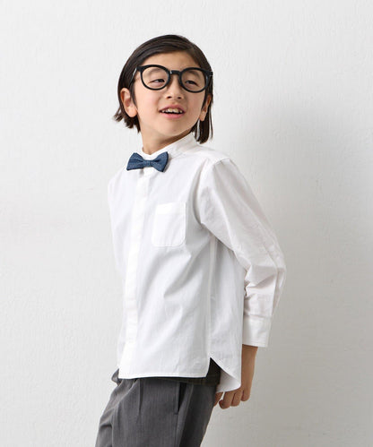 兒童禮儀正式款 蝴蝶結設計 襯衫套裝