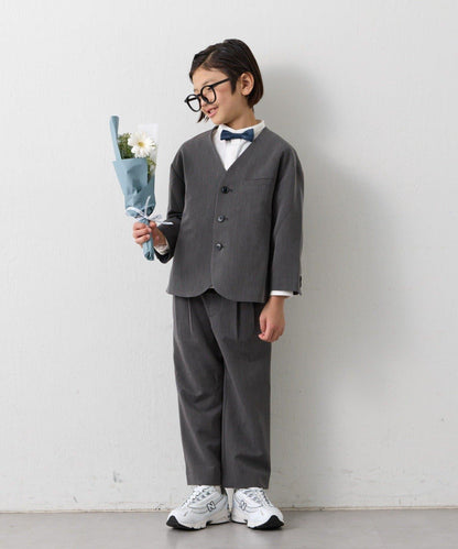 兒童禮服風夾克褲裝套裝