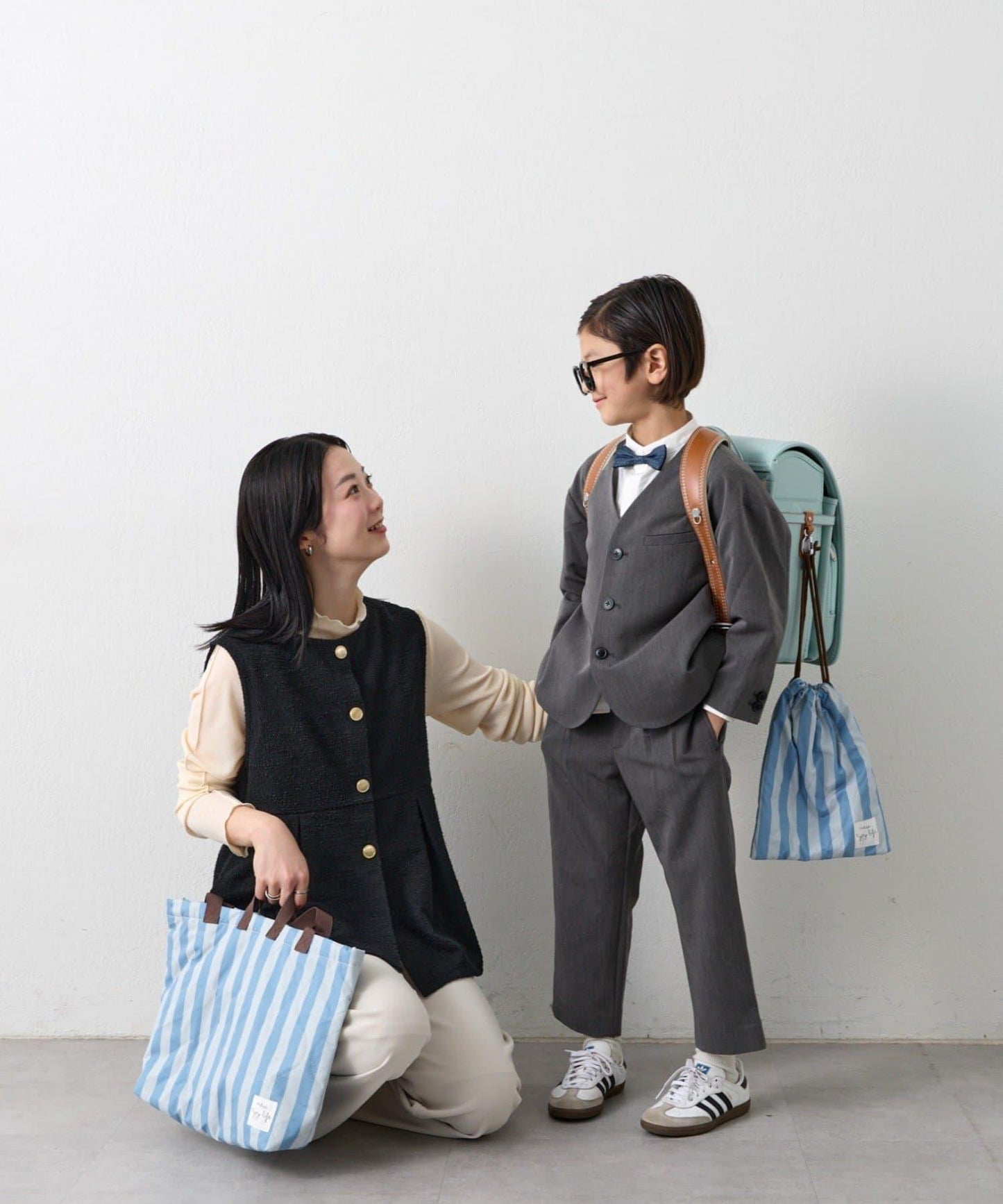 兒童禮服風夾克褲裝套裝