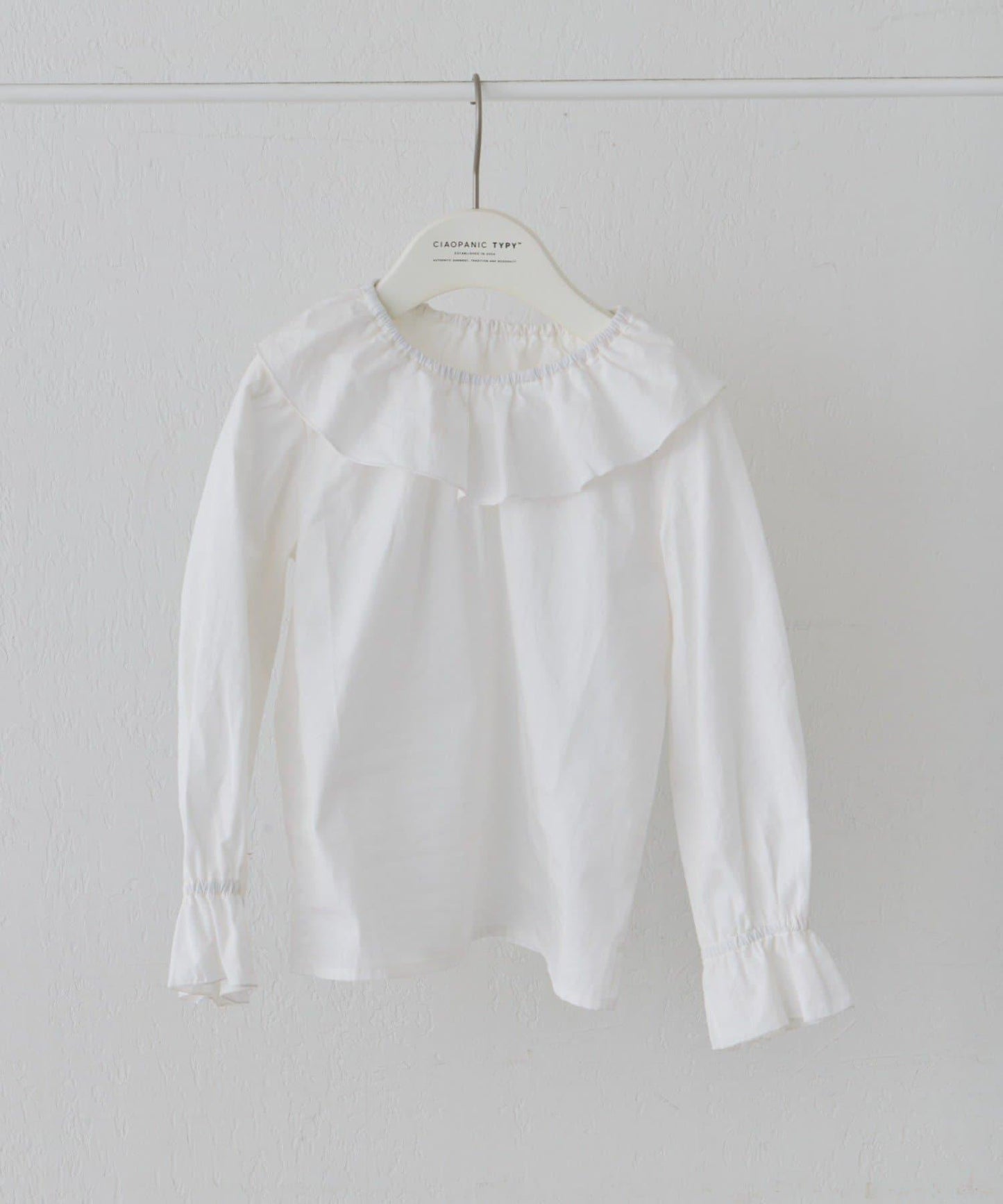 KIDS 禮儀荷葉領 襯衫