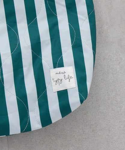 KIDS 新生活入學準備 條紋 手提課包