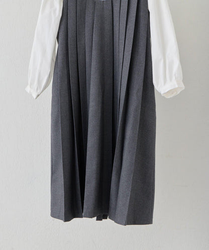 兒童正式場合 大翻領褶襉 連衣裙套裝