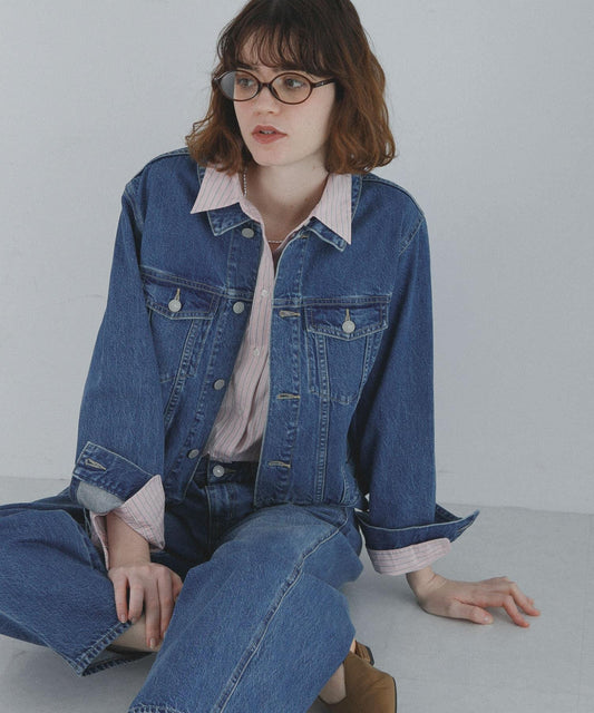 經典牛仔短款夾克