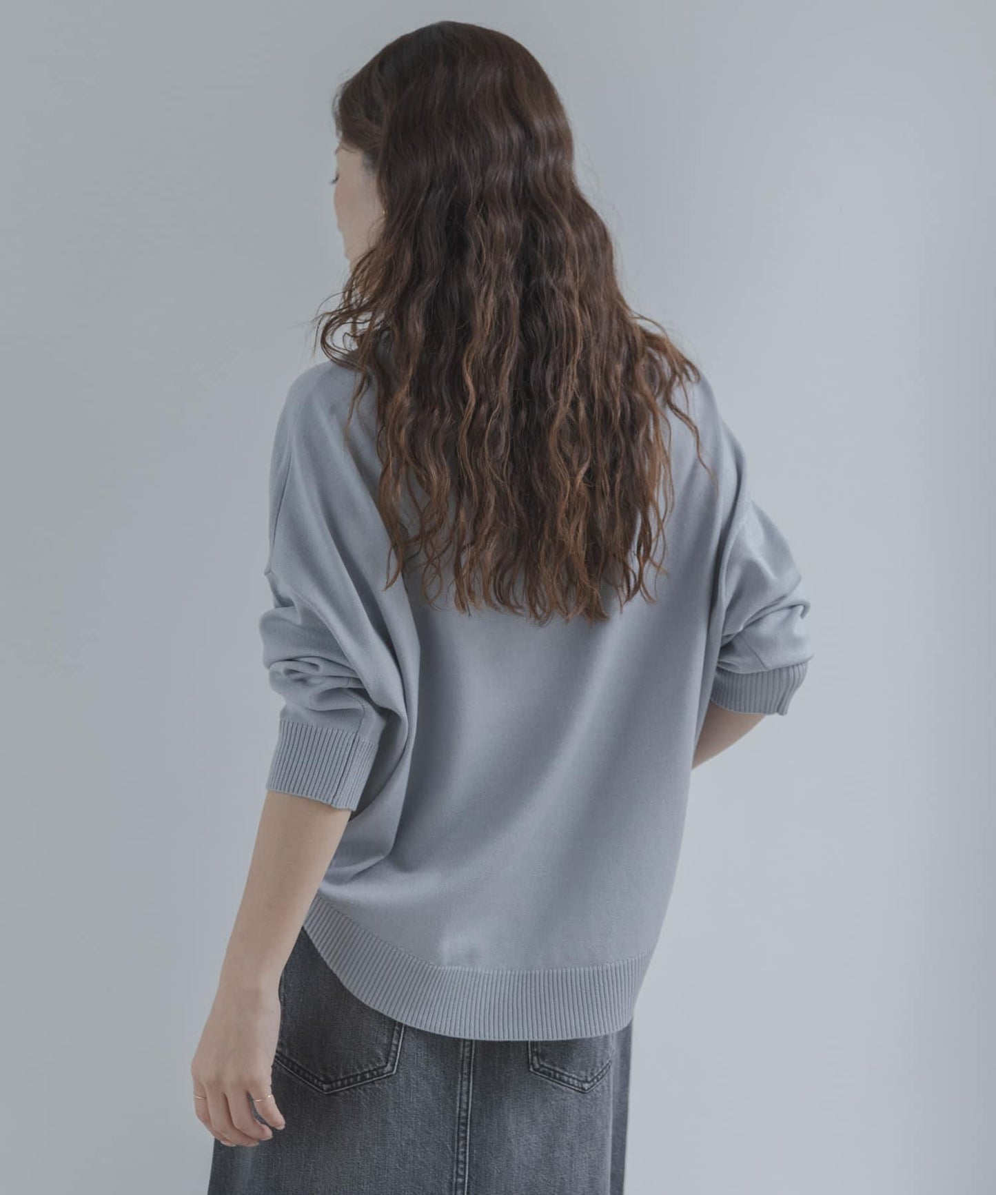 防起球繭形針織上衣（部分色）