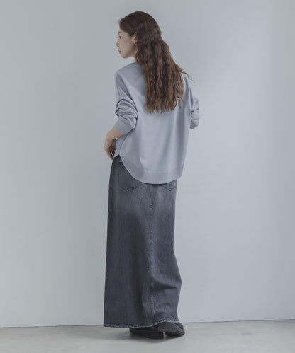 防起球繭形針織上衣（部分色）