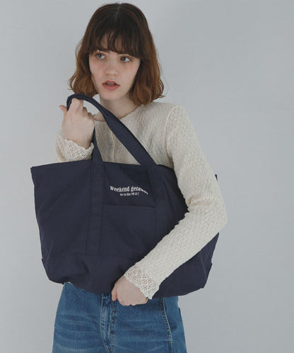 WEEKEND GETAWAY TOTEBAG 托特包