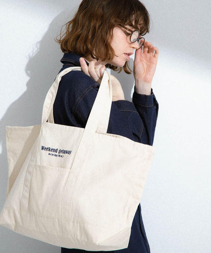 WEEKEND GETAWAY TOTEBAG 托特包