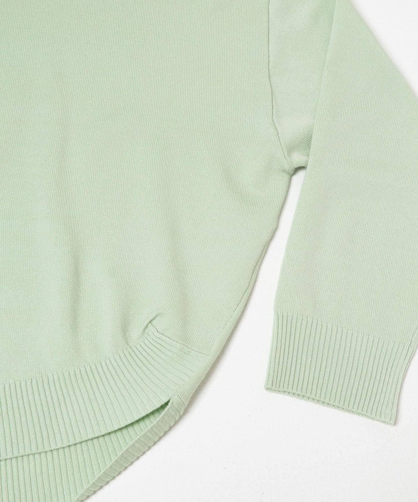 防起球繭形針織上衣（部分色）