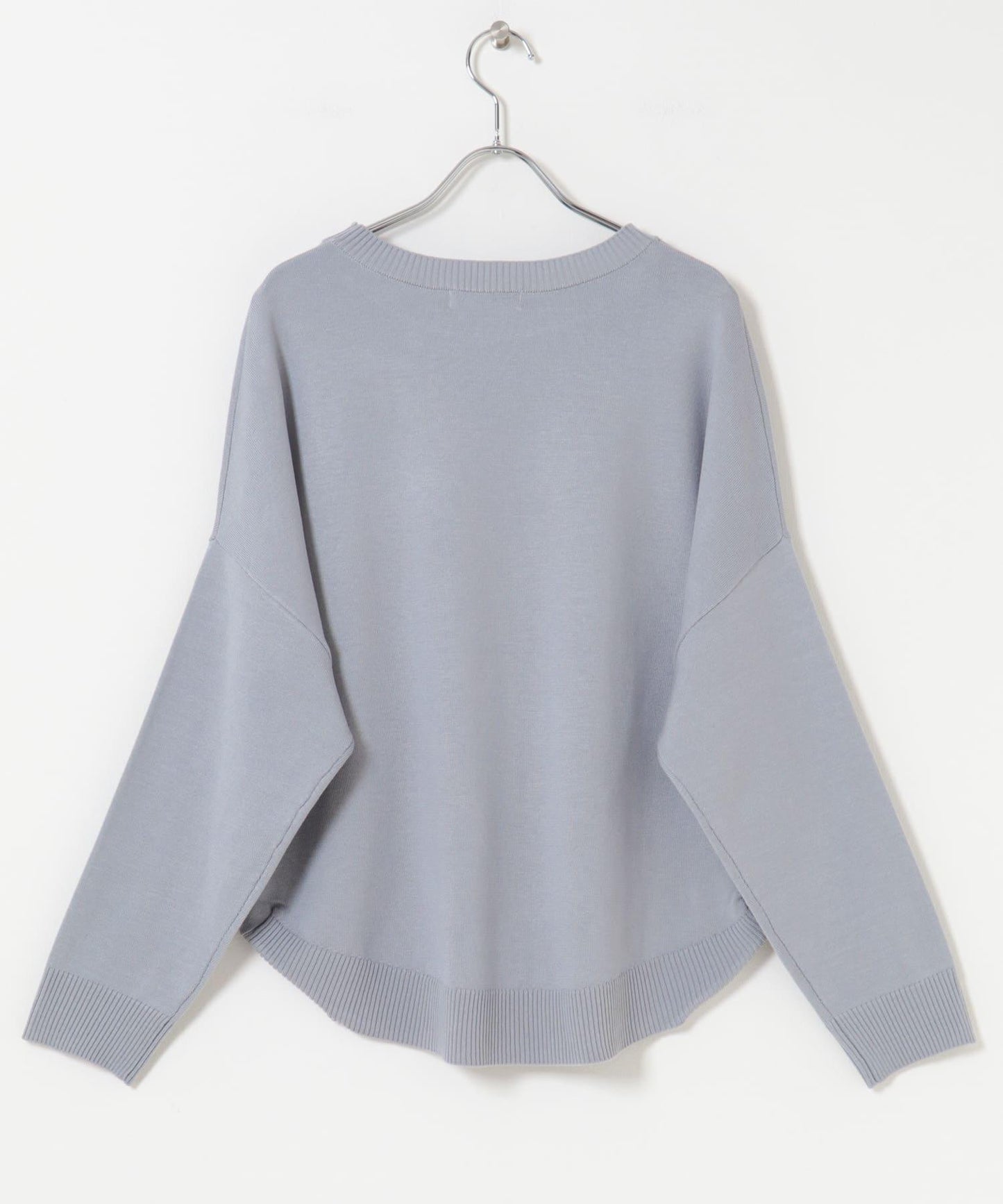 防起球繭形針織上衣（部分色）