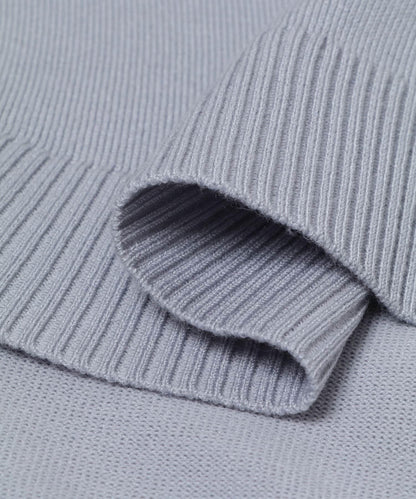 防起球繭形針織上衣（部分色）