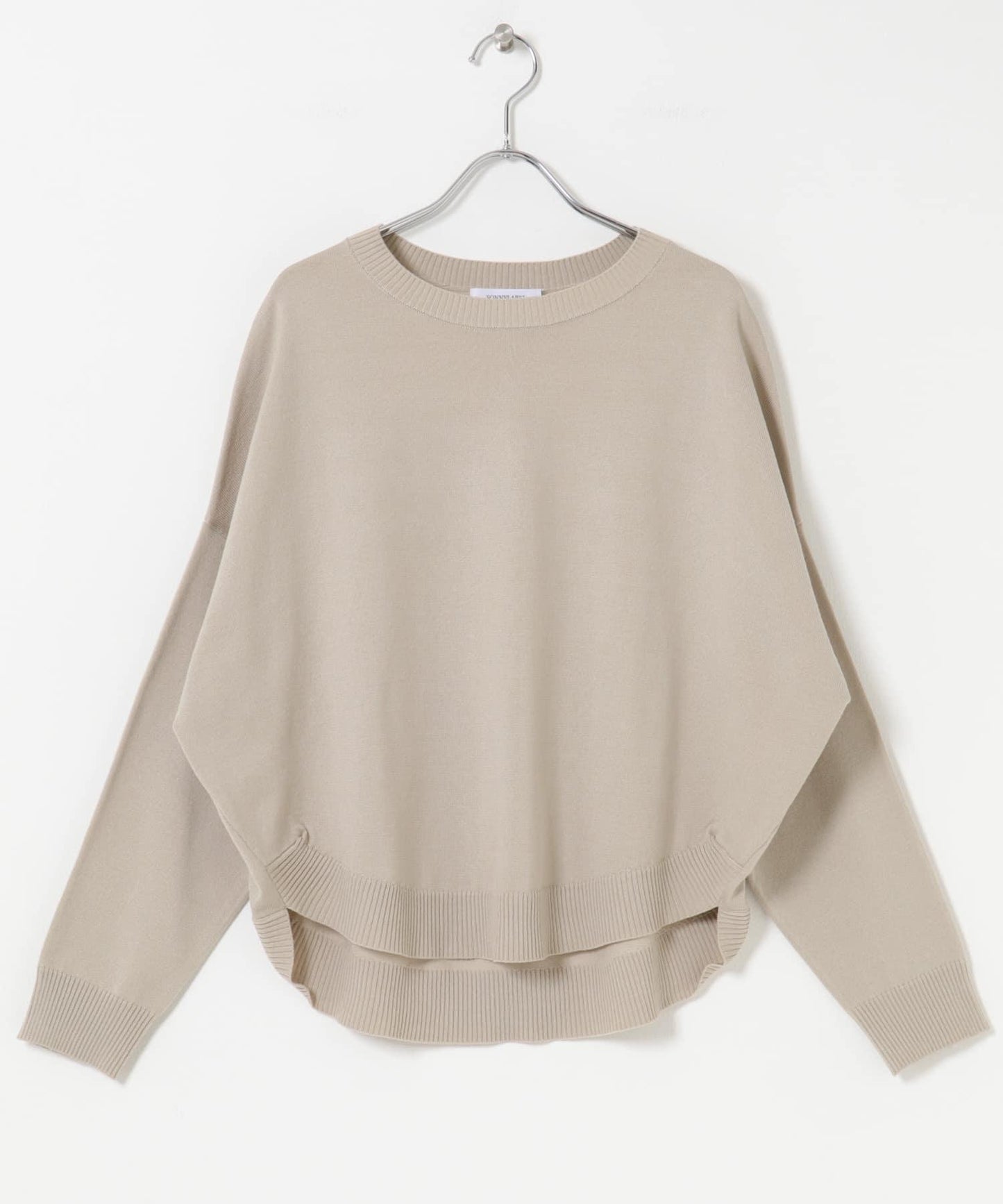 防起球繭形針織上衣（部分色）